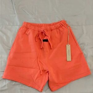 Coral Drawstring Men’s Shorts